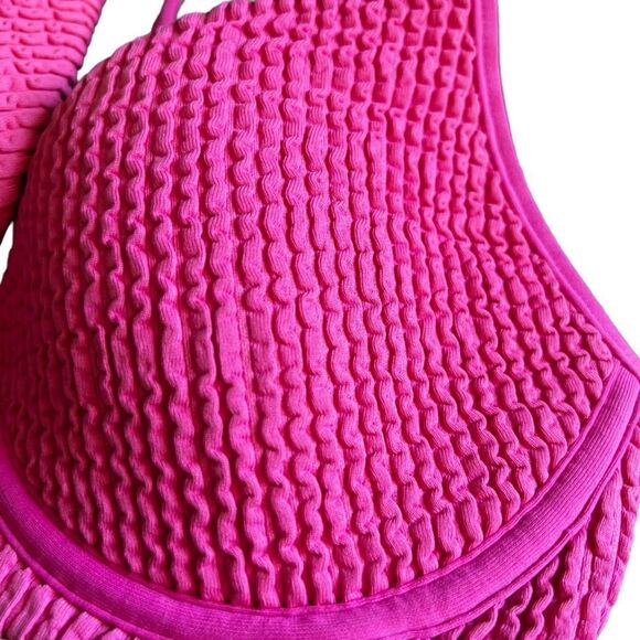 Luli Fama Pura Curiosidao Peekaboo Bikini‎ Top nwt - Picture 3 of 7